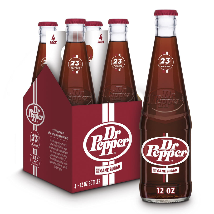 Dr Pepper Real Sugar Soda - Core Flavor