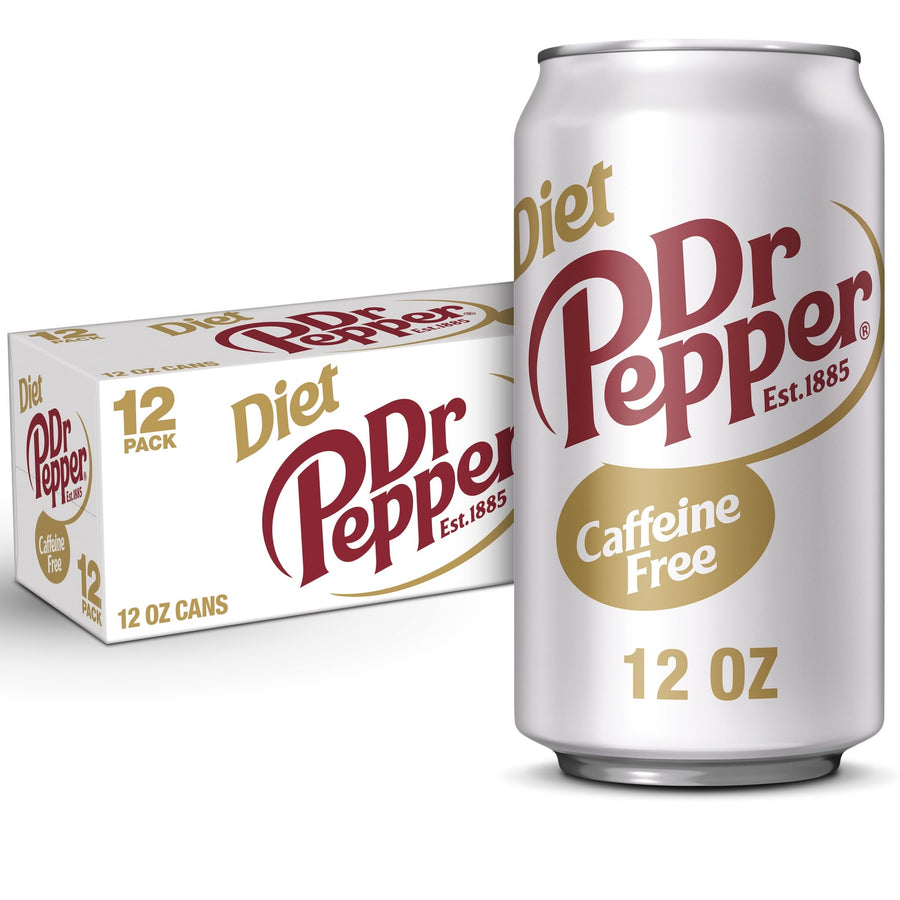 Caffeine Free Diet Dr Pepper Soda - Clean Pour