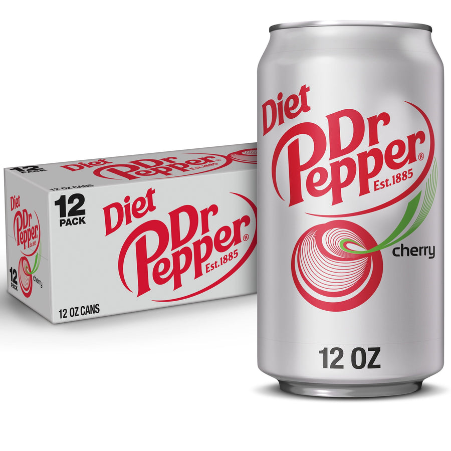 Diet Dr Pepper Cherry Soda - Clean Pour