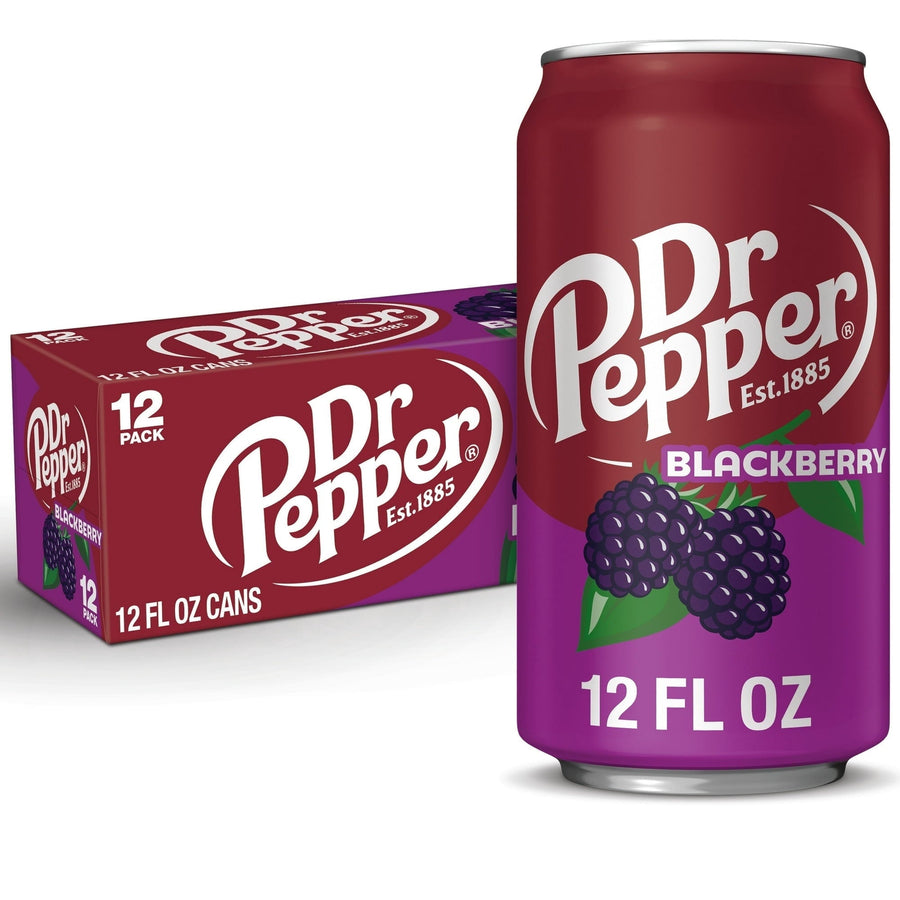 Dr Pepper Blackberry Soda - Travel Ready