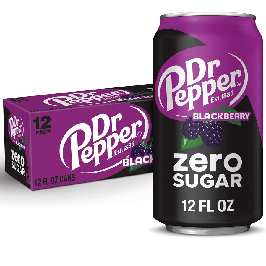 Dr Pepper Blackberry Zero Sugar Soda - Modern Pour