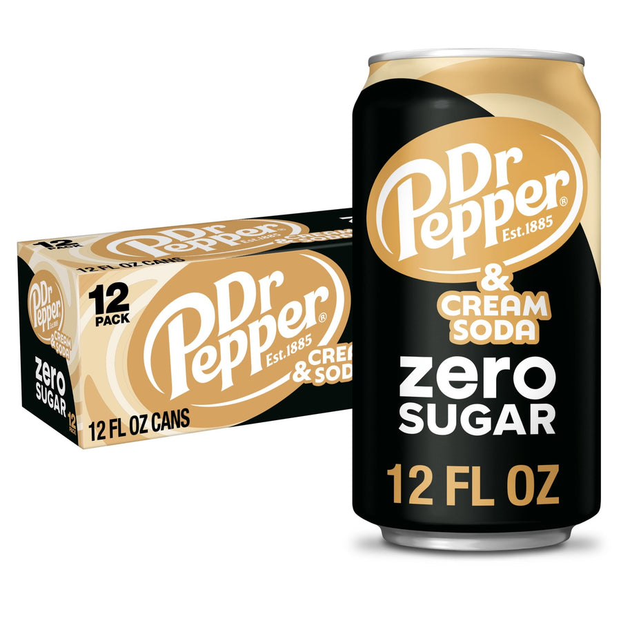 Dr Pepper & Cream Soda Zero Sugar - Home Pick